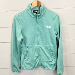 The North Face Teal Zip-Up Jacket womans size small